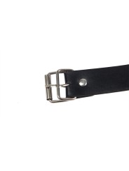 SUBBLIME 953720 PINZAS PARA EL PECHO CON CORREA DE CUERO BONDAGE NEGRO TALLA UNICA