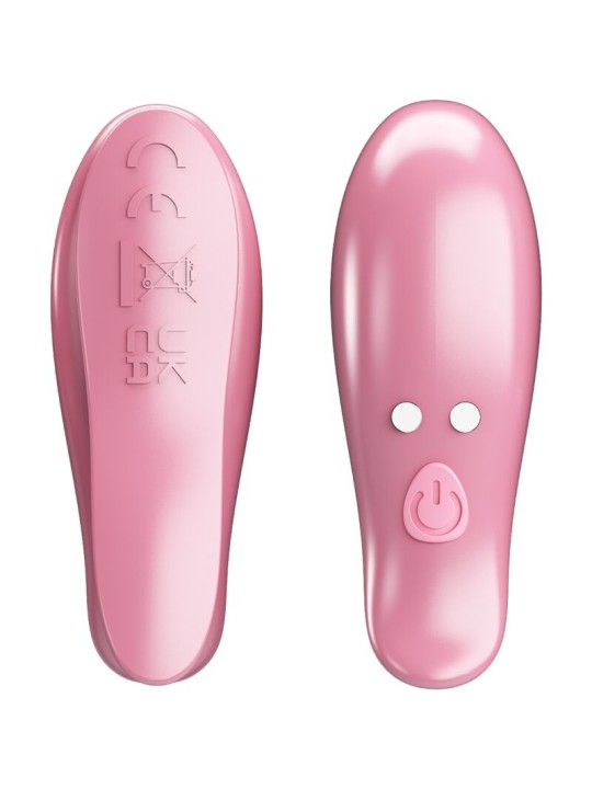 PRETTY LOVE CAILEY PINZAS PARA PEZONES 10 VIBRACIONES CONTROL REMOTO ROSA