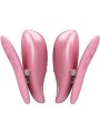 PRETTY LOVE CAILEY PINZAS PARA PEZONES 10 VIBRACIONES CONTROL REMOTO ROSA