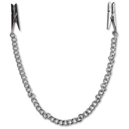 FETISH FANTASY SERIES SERIES CADENA PARA PEZONES PLATA