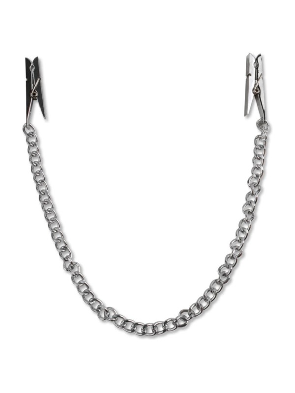 FETISH FANTASY SERIES SERIES CADENA PARA PEZONES PLATA