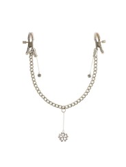 FETISH FANTASY SERIES PINZAS CON CADENA PARA PEZONES TREBOL