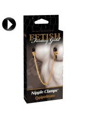 FETISH FANTASY GOLD PINZAS PARA LOS PEZONES