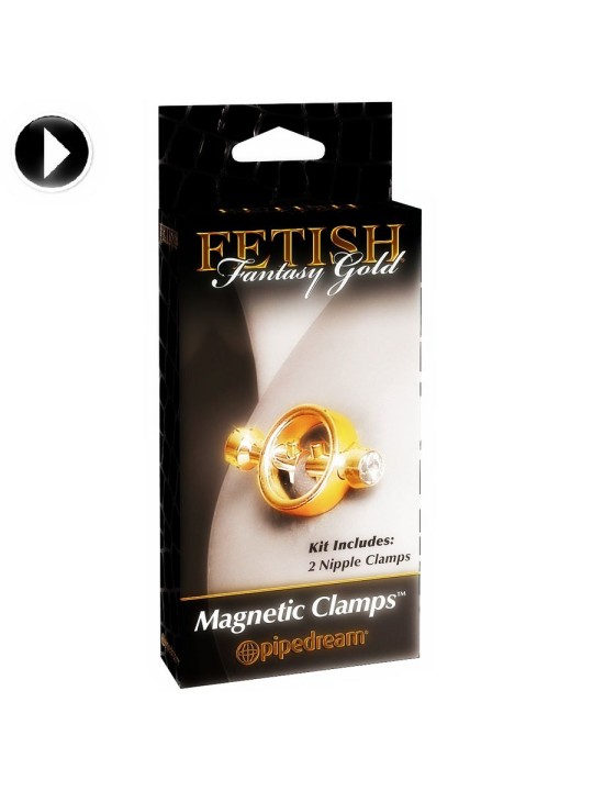 FETISH FANTASY GOLD PINZAS PARA PEZONES