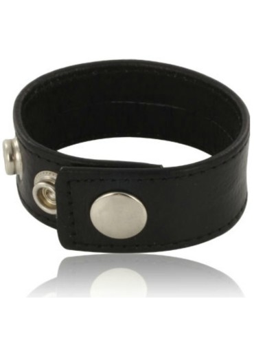 LEATHER BODY CORREA CUERO AJUSTABLE PARA PENE NEGRO