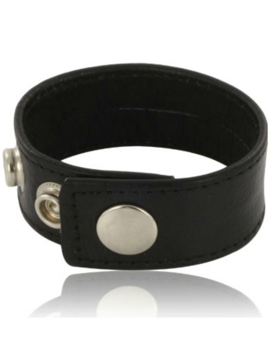 LEATHER BODY CORREA CUERO AJUSTABLE PARA PENE NEGRO