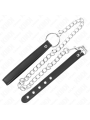 KINK ANILLO PENE CUERO 215 X 2 CM CON CADENA METAL 60 CM Y CORREA DE CUERO