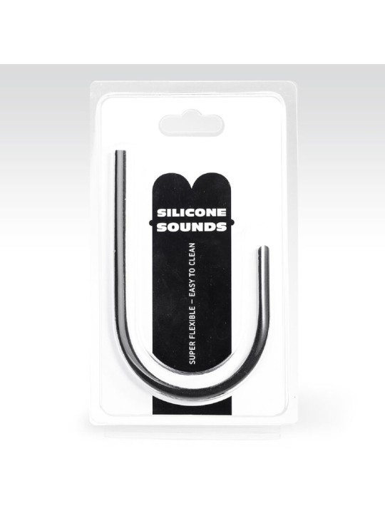 ALL BLACK 10 MM SONDA URETRAL SILICONA