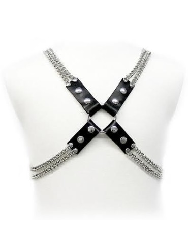 LEATHER BODY CHAIN HARNESS