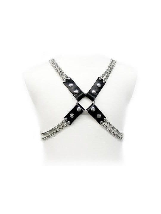 LEATHER BODY CHAIN HARNESS