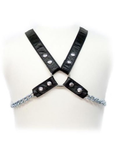 LEATHER BODY CHAIN HARNESS II