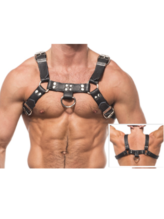 LEATHER BODY CHAIN HARNESS III