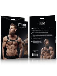 FETISH SUBMISSIVE ATTITUDE ARNES DEPORTIVO AJUSTABLE NEOPRENO PECHO HOMBRE