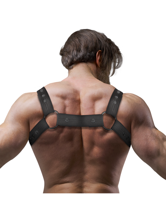 FETISH SUBMISSIVE ATTITUDE ARNES DEPORTIVO AJUSTABLE NEOPRENO PECHO HOMBRE