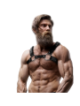 FETISH SUBMISSIVE ATTITUDE ARNES ECOPIEL PECHO CON TACHUELAS HOMBRE