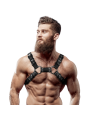 FETISH SUBMISSIVE ATTITUDE ARNES BULLDOG AJUSTABLE ECOPIEL PECHO HOMBRE