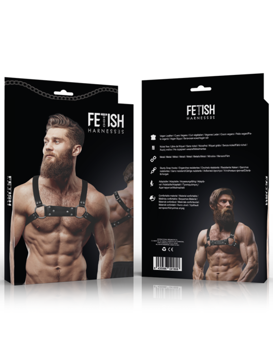FETISH SUBMISSIVE ATTITUDE ARNES BULLDOG ECOPIEL PECHO HOMBRE TALLA M L