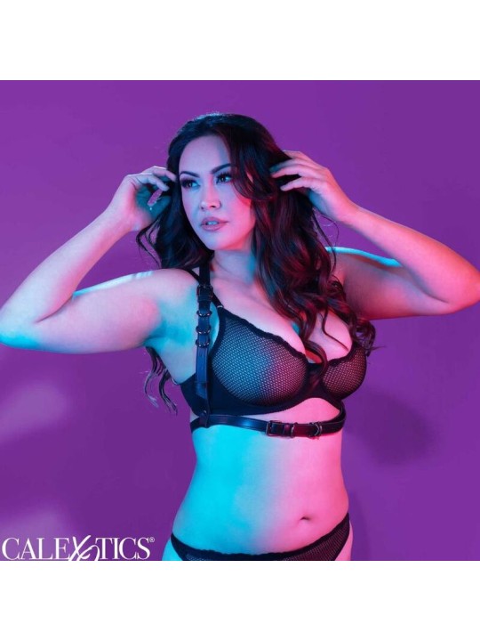 CALEXOTICS EUPHORIA ARNES HATLER CON HEBILLA TALLA GRANDE NEGRO