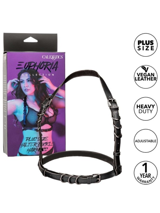 CALEXOTICS EUPHORIA ARNES HATLER CON HEBILLA TALLA GRANDE NEGRO