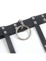 SUBBLIME 953744 LIGA PUNK DE CUERO AJUSTABLE NEGRO TALLA UNICA
