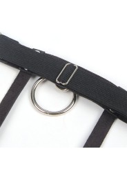 SUBBLIME 953744 LIGA PUNK DE CUERO AJUSTABLE NEGRO TALLA UNICA