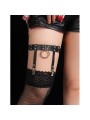 SUBBLIME 953744 LIGA PUNK DE CUERO AJUSTABLE NEGRO TALLA UNICA