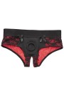 CALEXOTICS SCANDAL SET DE BRAGUITAS SIN ENTREPIERNAS CON DIDLO TALLA S M