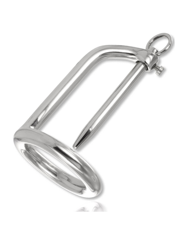 METAL HARD ANILLO GLANDE CON PLUG