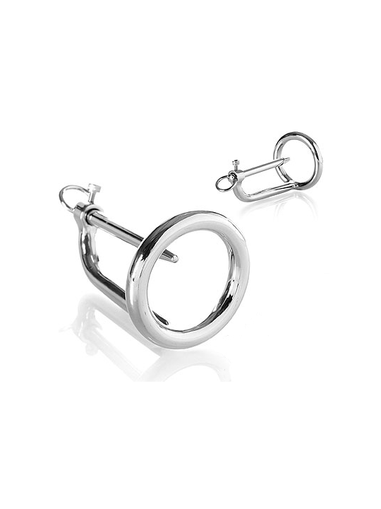 METAL HARD ANILLO GLANDE CON PLUG