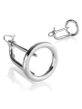 METAL HARD ANILLO GLANDE CON PLUG