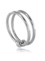 METAL HARD ANILLA DOBLE ACERO 30MM