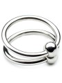 METAL HARD DOUBLE GLANS RING 28MM