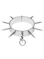 METAL HARD COLLAR ESCLAVO BDSM CON PUNTAS