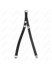 KINK ANILLO PENE CUERO CON CIERRE A PRESION 39 X 1 CM