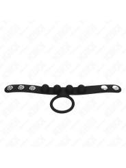 KINK ANILLO PENE CUERO 35 CM CON CIERRE A PRESION 23 X 2 CM