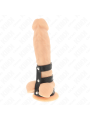 KINK ANILLO PENE POLIPIEL TRIPLE CON CIERRE A PRESION