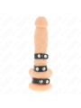 KINK ANILLO PENE POLIPIEL TRIPLE CON CIERRE A PRESION