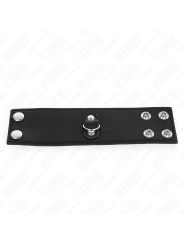 KINK ANILLO PENE CUERO CON CIERRE A PRESION 18 X 5 CM