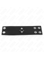 KINK ANILLO PENE CUERO CON CIERRE A PRESION 18 X 5 CM