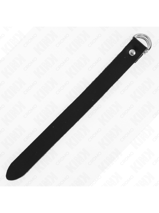 KINK ANILLO PENE CUERO CON CIERRE A PRESION 22 X 2 CM