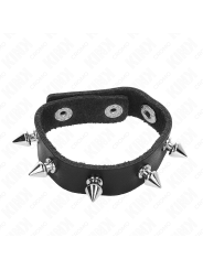 KINK ANILLO PENE CUERO CON PUAS 215 X 16 CM