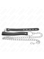 KINK ANILLO PENE CUERO CON CORREA 215 X 2 CM Y CADENA METAL 60 CM
