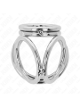 KINK ANILLO PENE TRIPLE METAL CROMADO 38 CM A 5 CM MODELO 1