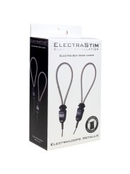 ELECTRASTIM ELECTRALOOPS E STIM ANILLOS METALICOS AJUSTABLES PARA EL PENE