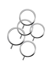 ELECTRASTIM ELECTRARINGS ANILLOS METALICOS PARA EL PENE PACK 5