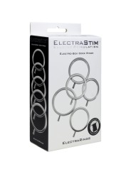 ELECTRASTIM ELECTRARINGS ANILLOS METALICOS PARA EL PENE PACK 5