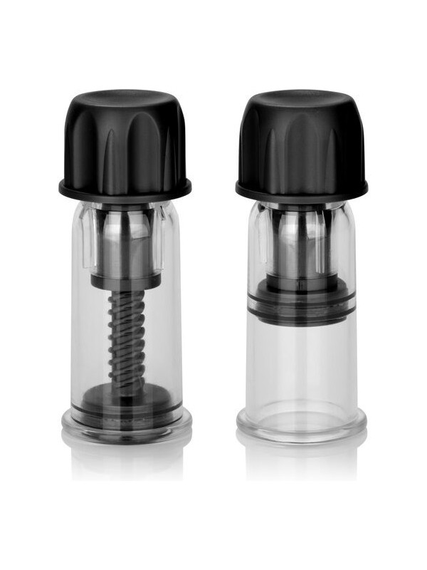 CALEXOTICS VACCUM TWIST ONDAS ESTIMULADORASES PEZONES NEGRO