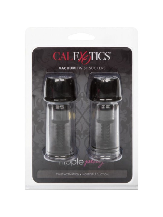 CALEXOTICS VACCUM TWIST ONDAS ESTIMULADORASES PEZONES NEGRO