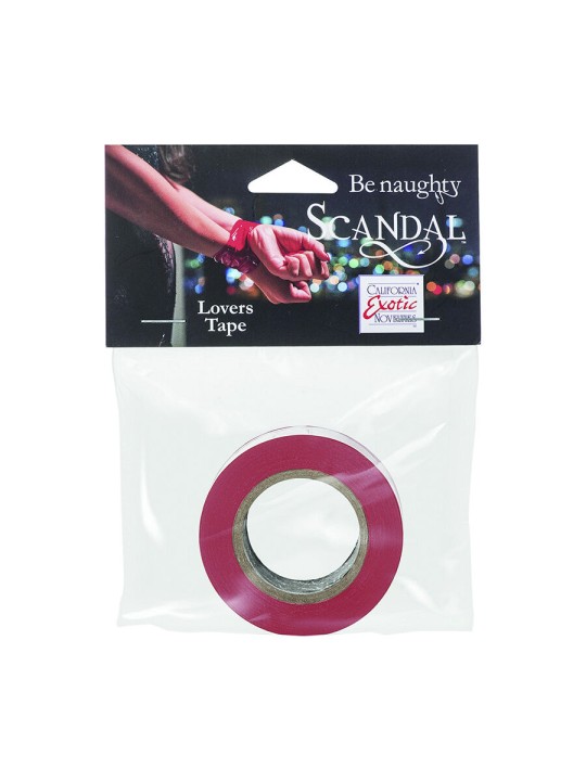 CALEXOTICS SCANDAL CINTA DE BONDAGE ROJA