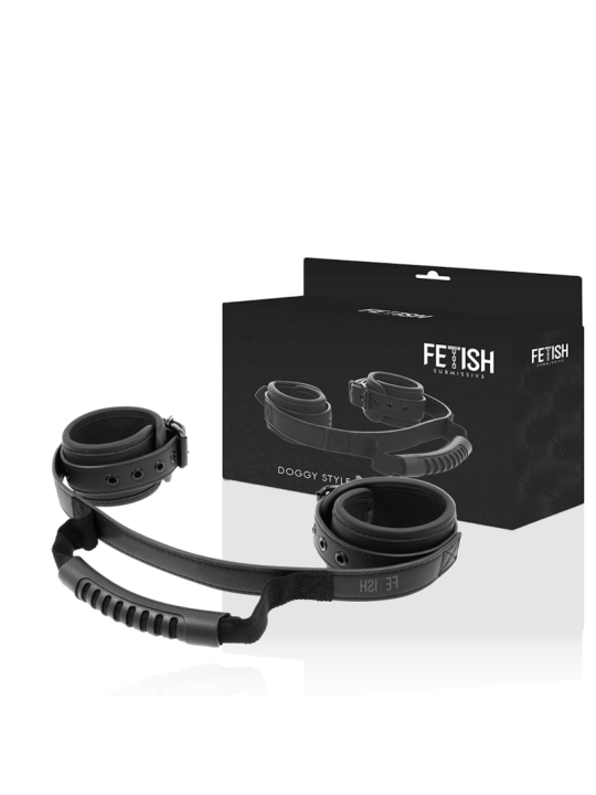 FETISH SUBMISSIVE ESPOSAS CON TIRADOR CON FORRO DE NEOPRENO